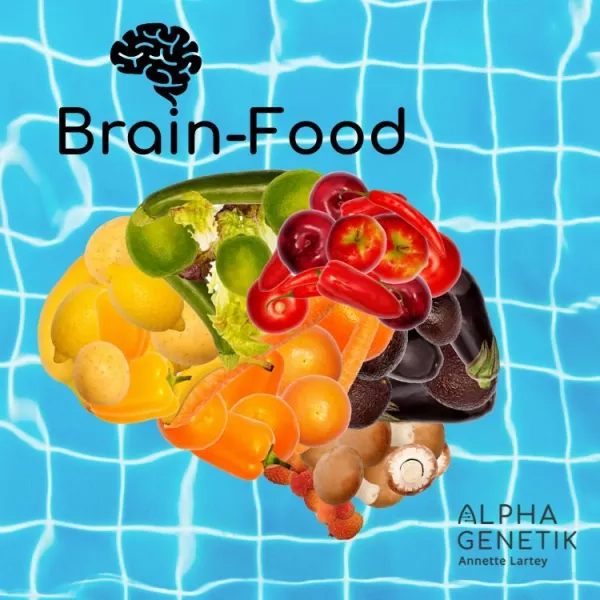 Annette Lartey - AlphaGenetik -  - Quelle für mehr Leistungsfähigkeit 9x NERVEN-Food: Intelligentes ESSEN gegen STRESS! Bild