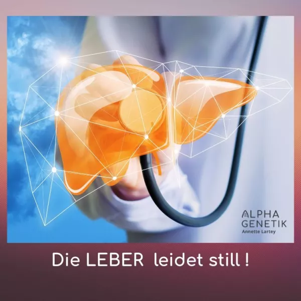 Annette Lartey - AlphaGenetik -  - Quelle für mehr Leistungsfähigkeit Leberprobleme? Die stillen Warnzeichen und warum du sie nicht ignorieren solltest Bild