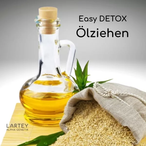 Annette Lartey - AlphaGenetik -  - Quelle für mehr Leistungsfähigkeit Detox mit Ölziehen – Mitochondrien entlasten &amp; Entgiftung unterstützen Bild