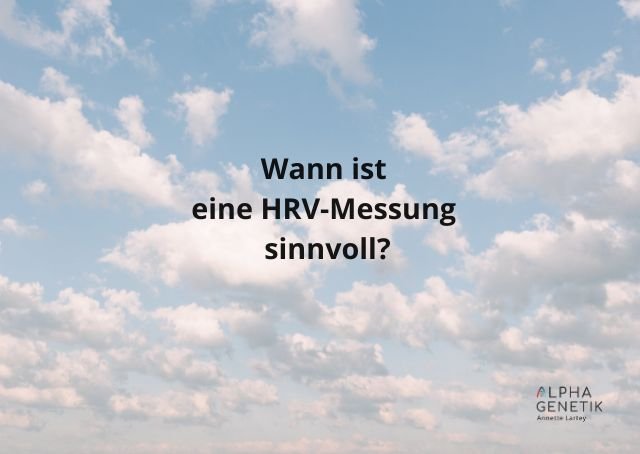 HRV-Messung