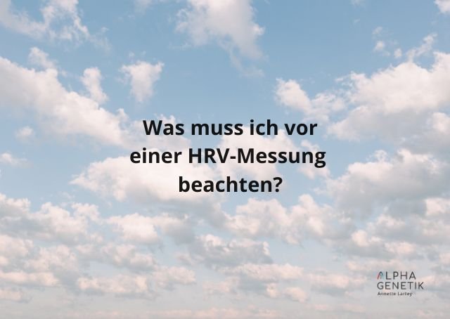 HRV-Messung